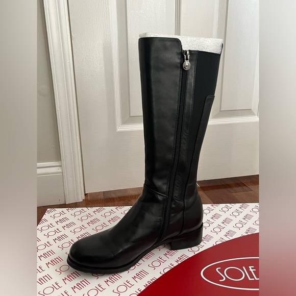 COPY - Solemani below knee boot extra slim calf. - Picture 4 of 13